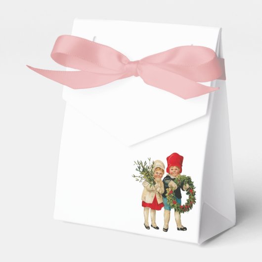 Favor Box Kerstmis Bedankdoosjes (Voorkant Zijde)