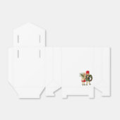 Favor Box Kerstmis Bedankdoosjes (Uitgevouwen)