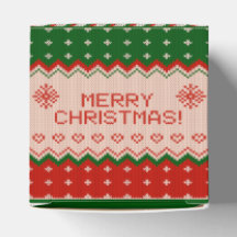 Favor Box "KERSTTRUI" Cadeaudoos