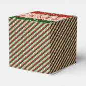 Favor Box "KERSTTRUI" Cadeaudoos Bedankdoosjes (Achterkant)