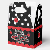 Favor Box lieveheersbeestje verjaardag meisje Bedankdoosjes (Geopend)