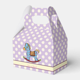Favor box met prachtige harten die de schok van he bedankdoosjes