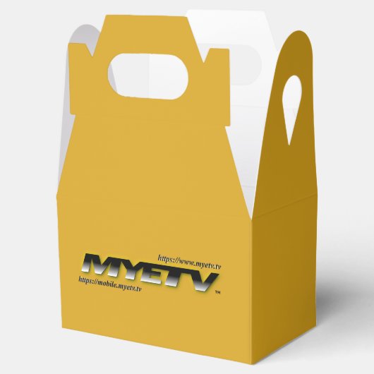Favor Box of MYETV Bedankdoosjes (Geopend)