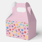 “Favor Box – Roze Snoep & Sterren Feestcadeau Doos Bedankdoosjes (Voorkant)
