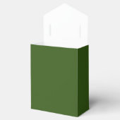 Favor Box Tent Style Wildflower Flap Design Bedankdoosjes (Geopend)