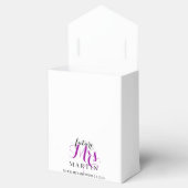 Favor Box - toekomstige Mrs Fab Shower Bedankdoosjes (Geopend)