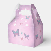 Favor Box vlinderjarig meisje Bedankdoosjes (Achterkant)