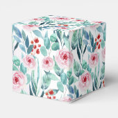 Favor Box voor baby shower met schattig design. Bedankdoosjes (Achterkant)