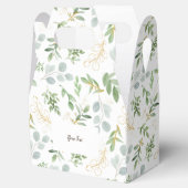 Favor Box watercolor blad Bedankdoosjes (Geopend)