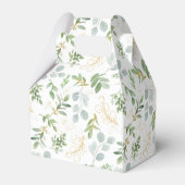 Favor Box waterverf blad Bedankdoosjes (Achterkant)