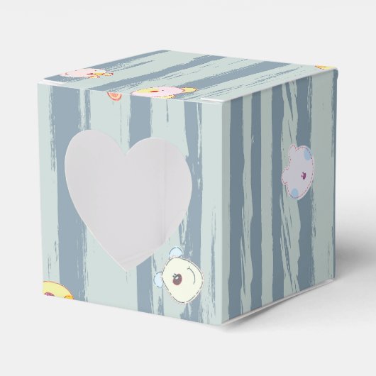 Favor Box – Whimsy Faces Bedankdoosjes (Voorkant Zijde)
