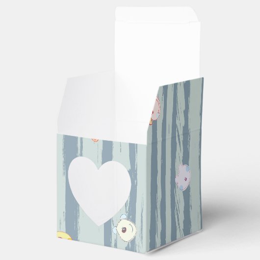 Favor Box – Whimsy Faces Bedankdoosjes (Geopend)