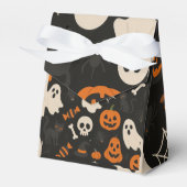 Favor box with Halloween pattern image Bedankdoosjes (Voorkant Zijde)