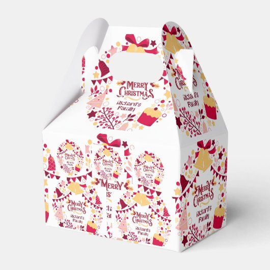 favor boxes bedankdoosjes (Voorkant Zijde)