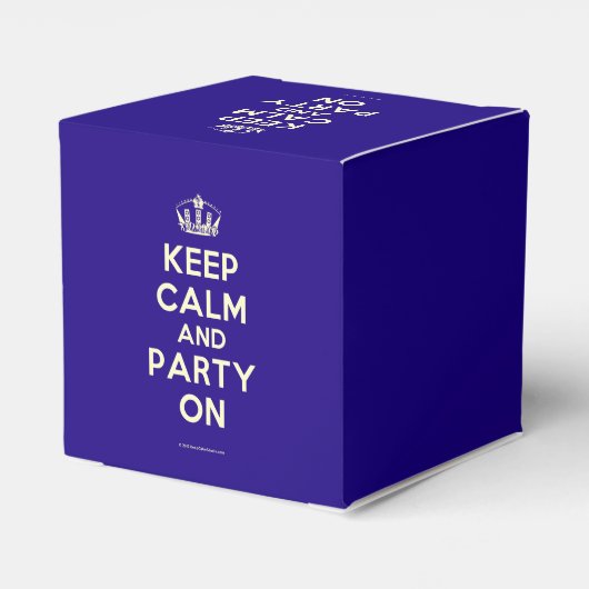 Favor Boxes Bedankdoosjes (Achterkant)