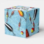 Favor/Cadeaubox - Gevist Bobs & Lures Bedankdoosjes (Achterkant)