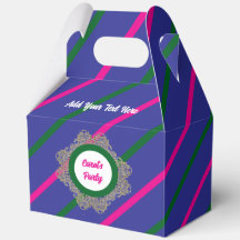 Favor Doos 5 Indigo(Roze Groen) RFPMDesigns 2024