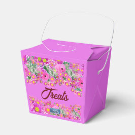 Favor Doos Aziatische (Roze Bloemen Mix)RFPMDesign Bedankdoosjes