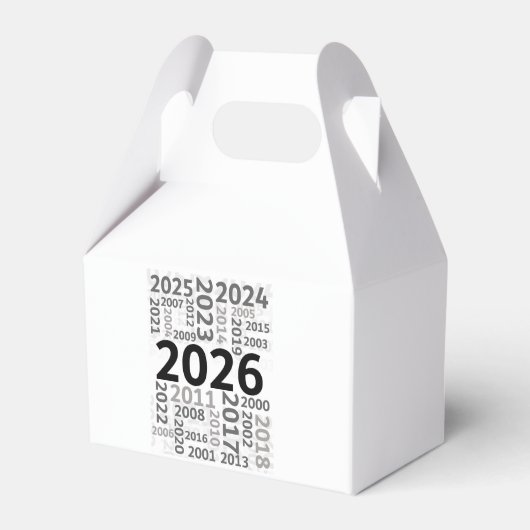Favor Doos Bedankdoosjes (Voorkant Zijde)