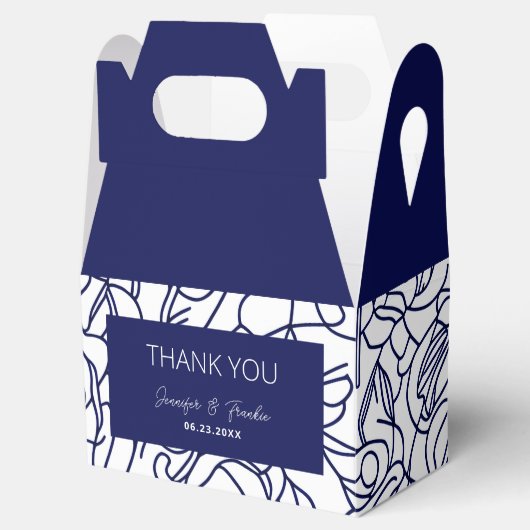 Favor Doos Bedankdoosjes (Geopend)