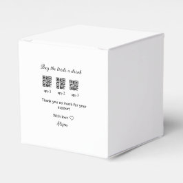 Favor Doos Bedankdoosjes