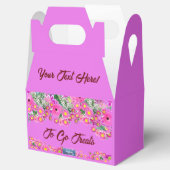 Favor Doos hand 2(Roze Bloem Mix)RFPMDesigns2024 Bedankdoosjes (Geopend)