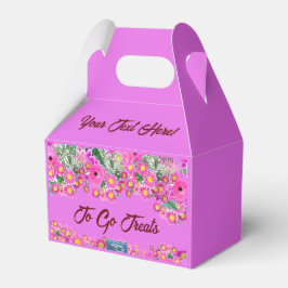 Favor Doos hand 2(Roze Bloem Mix)RFPMDesigns2024 Bedankdoosjes