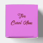 Favor Doos Hart2(Roze Bloem Mix)RFPMDesigns2024 Bedankdoosjes (Bovenkant)