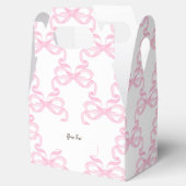 Favor Doos Roze Strikken Bedankdoosjes (Geopend)