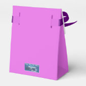 Favor Doosje Bow2 (Roze Bloemen Mix) RFPMDesigns 2 (Achterkant)