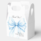 Favor dozen bedanken Baby Shower. Bedankdoosjes (Geopend)