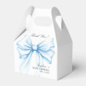 Favor dozen bedanken Baby Shower. Bedankdoosjes (Voorkant Zijde)