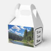 Favor Dozen Gave Personalized California Redwoods Bedankdoosjes (Achterkant)