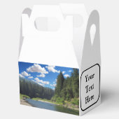 Favor Dozen Gave Personalized California Redwoods Bedankdoosjes (Geopend)