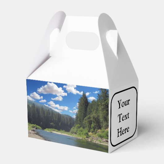 Favor Dozen Gave Personalized California Redwoods Bedankdoosjes (Voorkant Zijde)