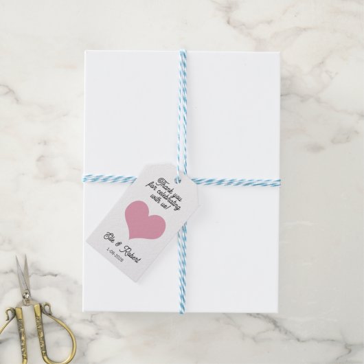 Favor Geschenklabel  Cadeaulabel (Met Touw)