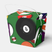 Favor/Gift Box - Biljart Bedankdoosjes (Achterkant)