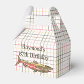 Favor/Gift Box - Chinook Salmon op Pset Bedankdoosjes (Voorkant Zijde)