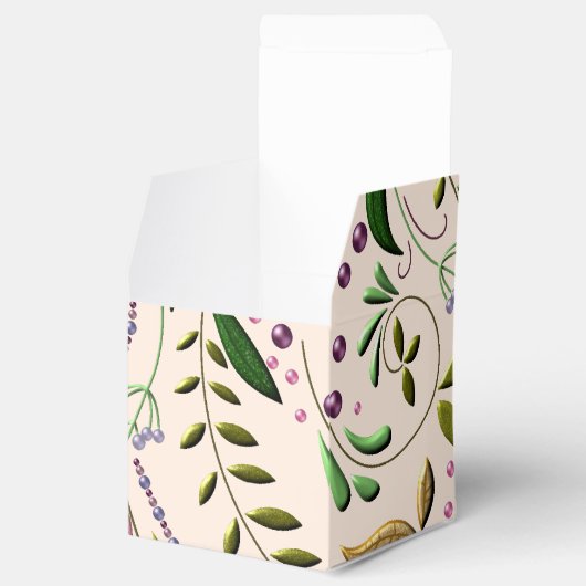 Favor/Gift Box — Tuscan Flavis Bedankdoosjes (Geopend)