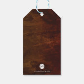 Favor Gift Label Ice Cream Cone BIRTHDAY Cadeaulabel (Achterkant)
