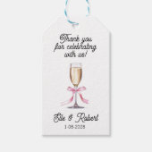 Favor Gift Tag  Cadeaulabel (Voorkant)