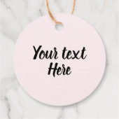 Favor label met hartje (Achterkant)
