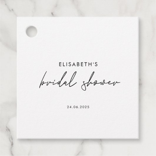 Favor Labels (Voorkant)