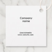 Favor Labels (Achterkant)