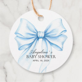 Favor-labels dank je wel Baby Shower. Bedankjes Labels