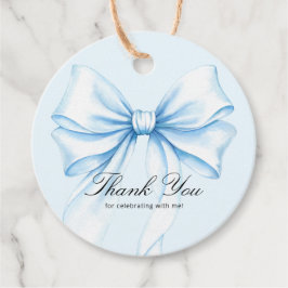 Favor-labels dank je Welkom Baby Shower. Bedankjes Labels