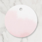 Favor-labels voor een bruidsfeest. bedankjes labels (Achterkant)