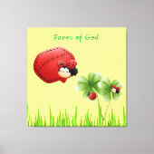 Favor of God Canvas Print "Ik ben er bedekt!!!"#2 (Voorkant)