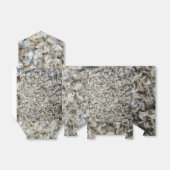 Favor party box, wollen bontpluis, 5 opties bedankdoosjes (Uitgevouwen)