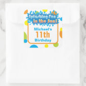 Favor Sticker - Splashing Fun in the Sun (Tas)